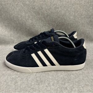 Adidas Women Shoes Size 9 Navy Blue White Suede
Low Top Sneakers Classic Comfort